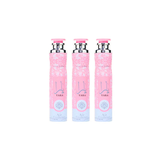 Lattafa Yara Air Freshener Spray – 300ml (10.1 oz) – 6 Pack Combo