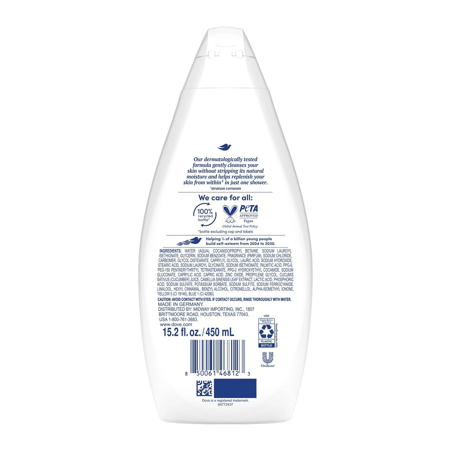 Dove Fresh Care Body Wash 15.20 fl. oz