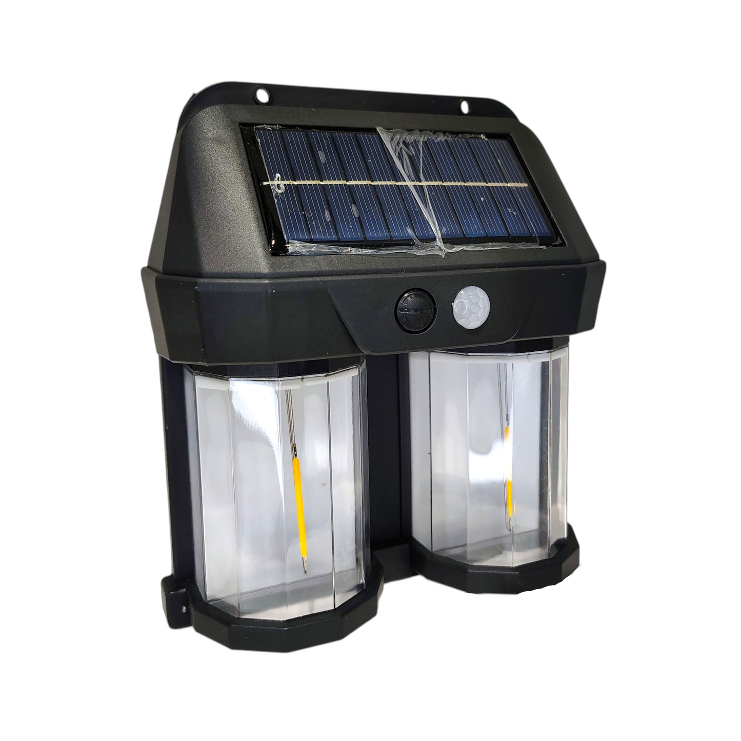 Solar Sensor Light – 2 LED Bulbs with Human Body Induction & Light-Sensitive Operation