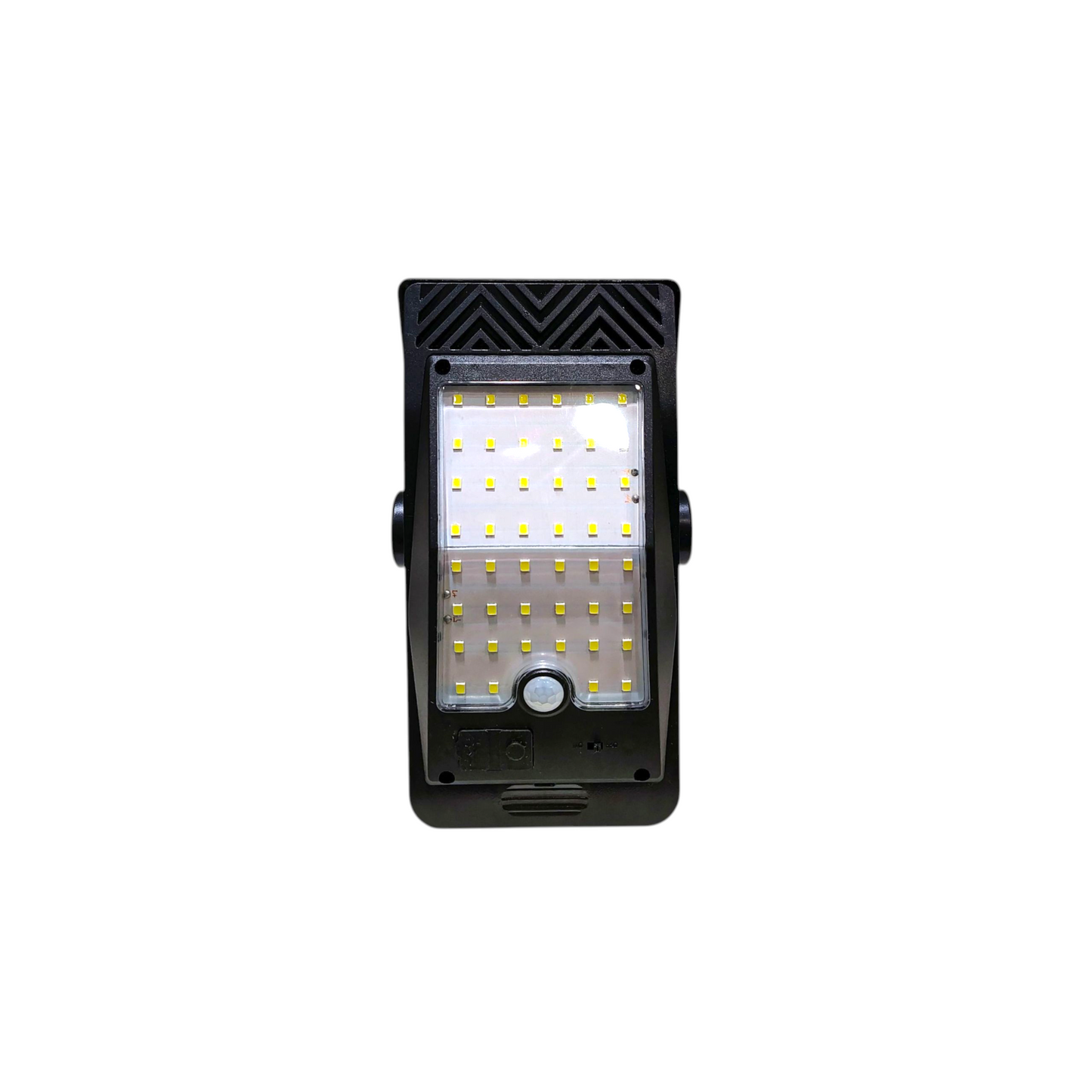 Solar Sensor Clip Light – 46 SMD LEDs with Motion & Low-Light Sensing, Type-C Charging & Solar Panel