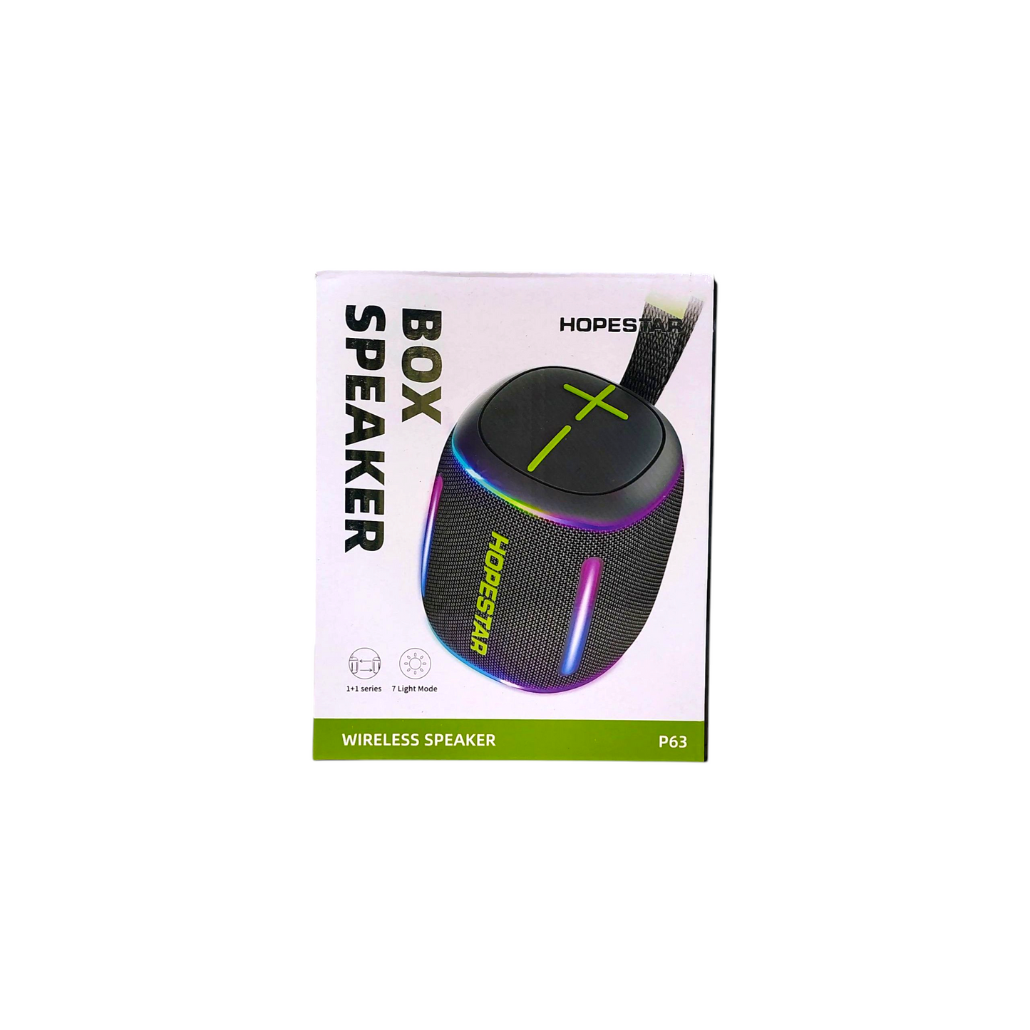 Hopestar Box 7‑Mode LED Wireless Bluetooth Speaker