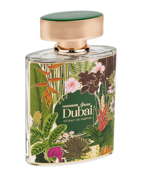 Al Haramain Green Dubai – 100 ml / 3.33 fl oz Extrait de Parfum Spray