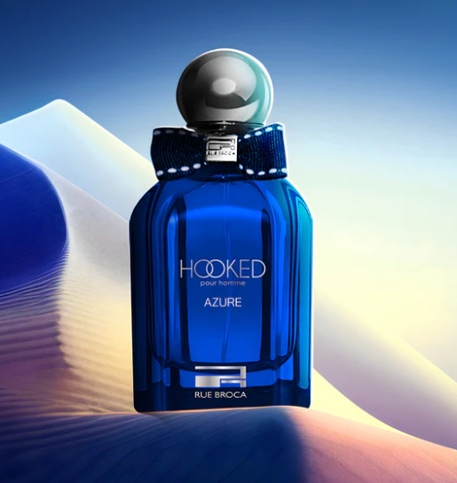 Rue Broca Hooked Azure – 100 ml / 3.4 fl oz Eau de Parfum for Men