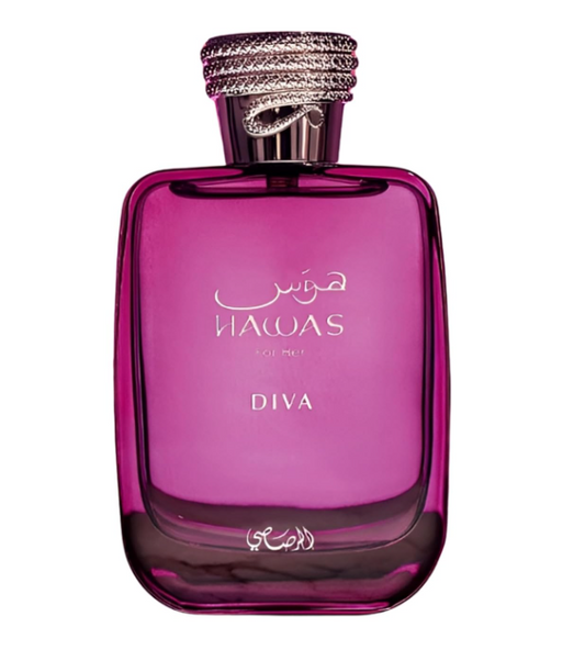 Rasasi Hawas Diva Eau de Parfum – 100 ml / 3.4 fl oz Eau de Parfum (Women)
