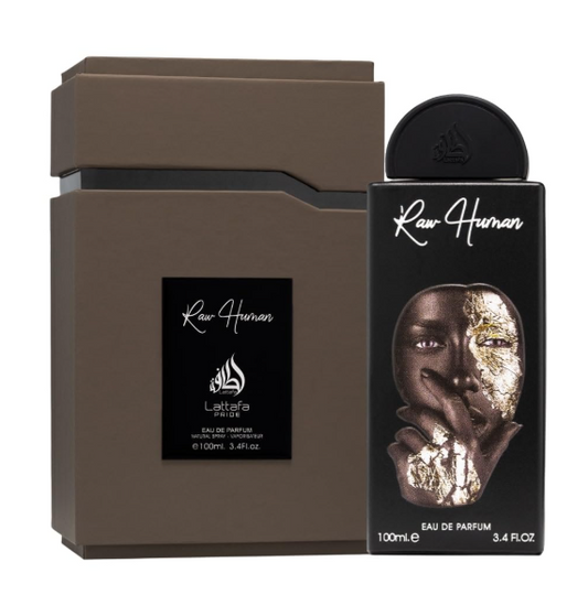 Lattafa Pride Raw Human – 100 ml / 3.4 fl oz Eau de Parfum (Unisex)