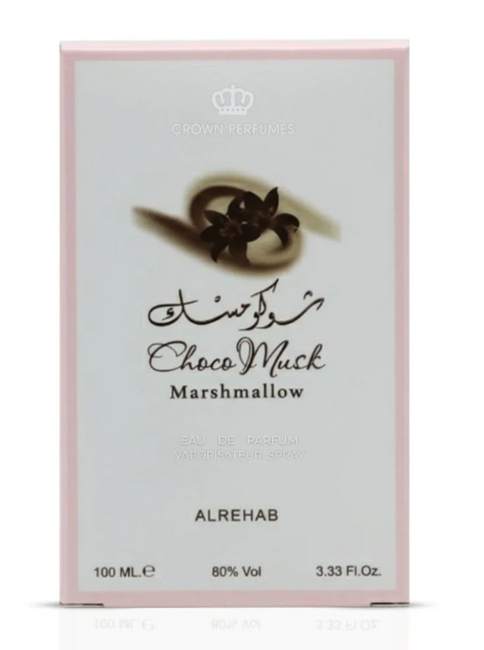 Al Rehab Choco Musk Marshmallow Eau de Parfum – For Unisex | 3.4 oz / 100 ml | Unisex