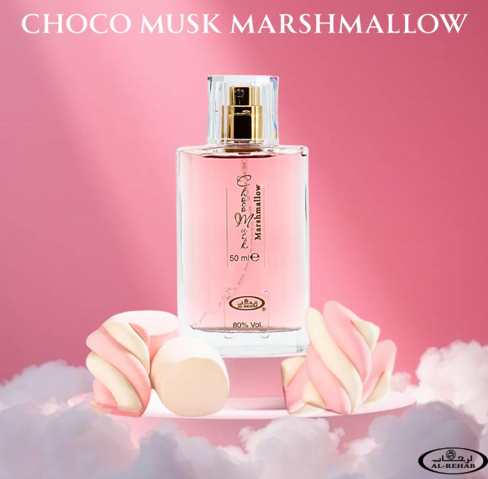 Al-Rehab Choco Musk Marshmallow Eau de Parfum – 50 ml / 1.65 oz | Women