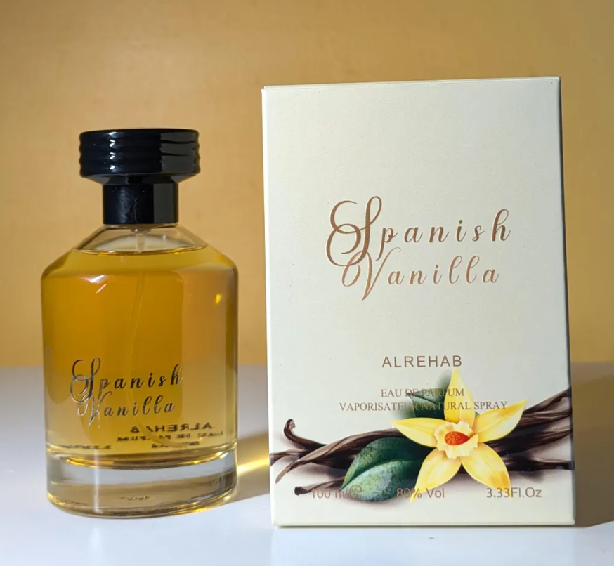 Al Rehab Spanish Vanilla Eau de Parfum – 100 ml / 3.4 fl oz