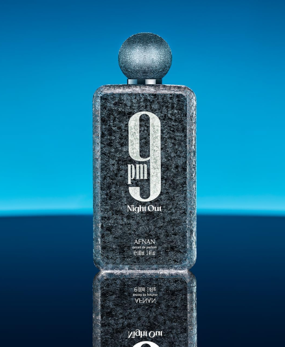 Afnan 9 PM Night Out – Unisex Extrait de Parfum | 100 ml / 3.4 fl oz