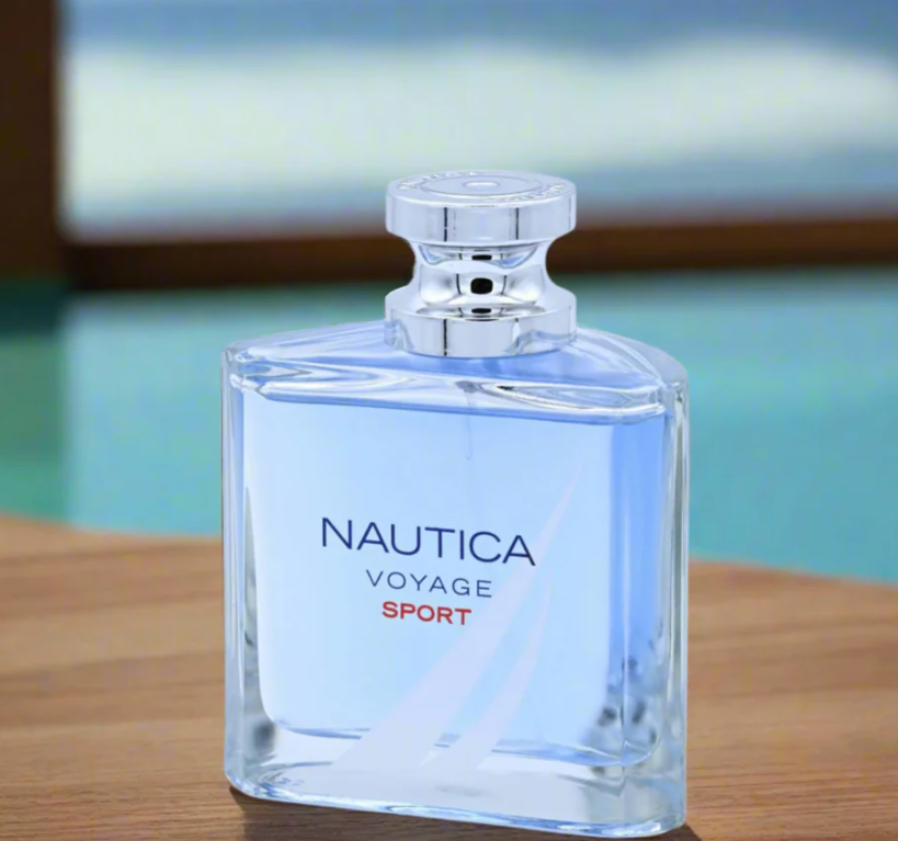 Nautica Voyage Sport Eau de Toilette for Men 3.4 oz / 100ml – Fresh Citrus Aquatic Cologne Spray Long Lasting