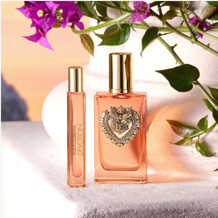Dolce & Gabbana Devotion Eau de Parfum for Women 3.3 fl oz 100ml Long Lasting Sweet Gourmand Perfume Spray Vanilla Citrus Elegant Luxury Fragrance Gift for Her