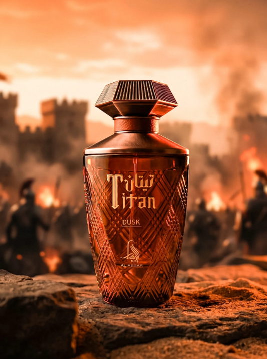 Titan Dusk by Al Absar Eau de Parfum 100ml | Bold Woody Spicy Masculine Fragrance | Long Lasting Men’s Perfume Spray