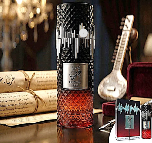 Al Absar Ghazal Silver Eau de Parfum 100ml | Fresh Woody Aromatic Men’s Fragrance | Long Lasting Masculine Perfume Spray