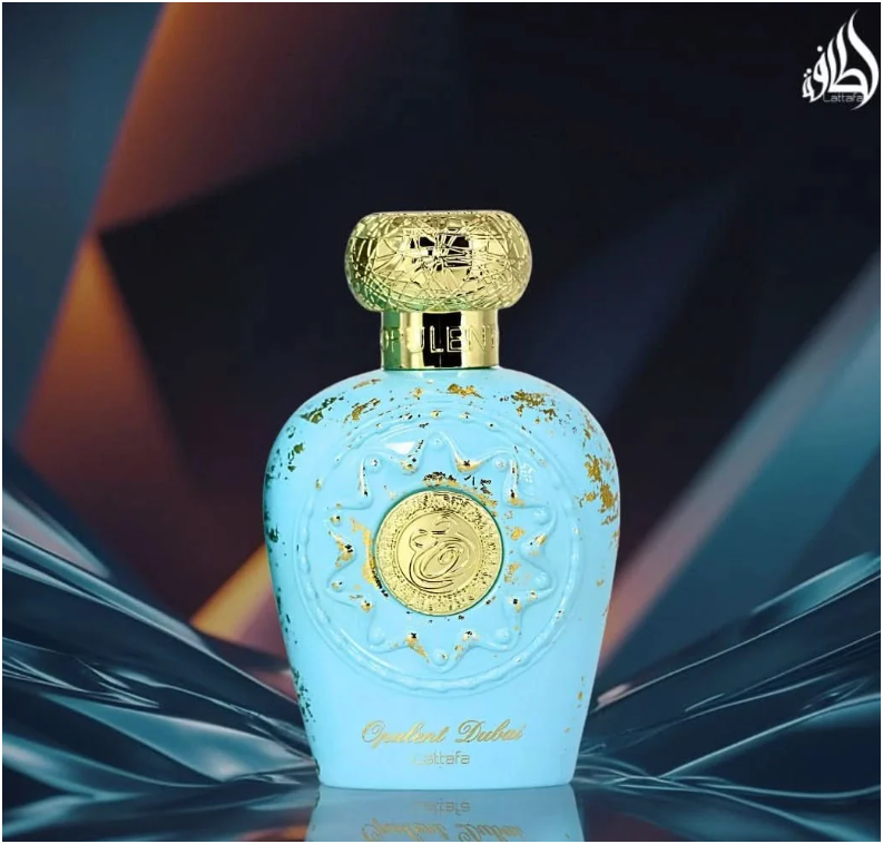 Lattafa Opulent Dubai Eau de Parfum 100ml (3.4 oz) | Luxury Oriental Woody Unisex Fragrance | Long Lasting Premium Perfume Spray