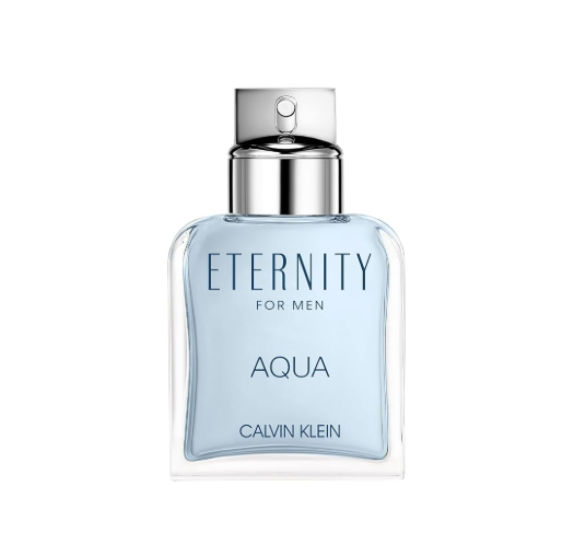 Calvin Klein Eternity Aqua for Men Eau de Toilette 100ml | Fresh Aquatic Woody Masculine Fragrance | Long Lasting Summer Cologne Spray