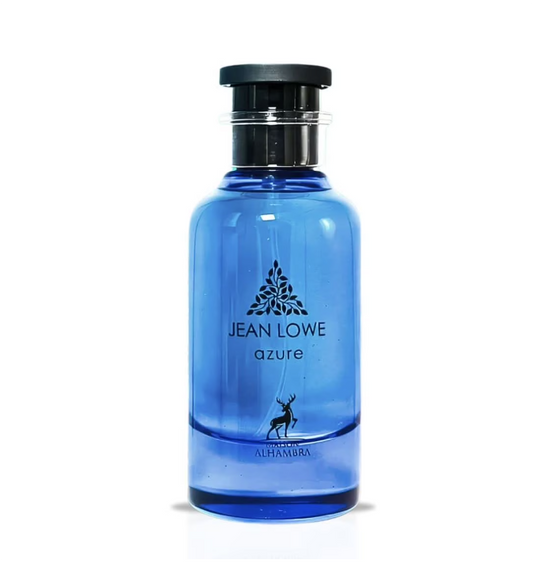 Maison Alhambra Jean Lowe Azure Eau de Parfum 100ml (3.4 oz) | Fresh Citrus Amber Unisex Fragrance | Long Lasting Perfume Spray
