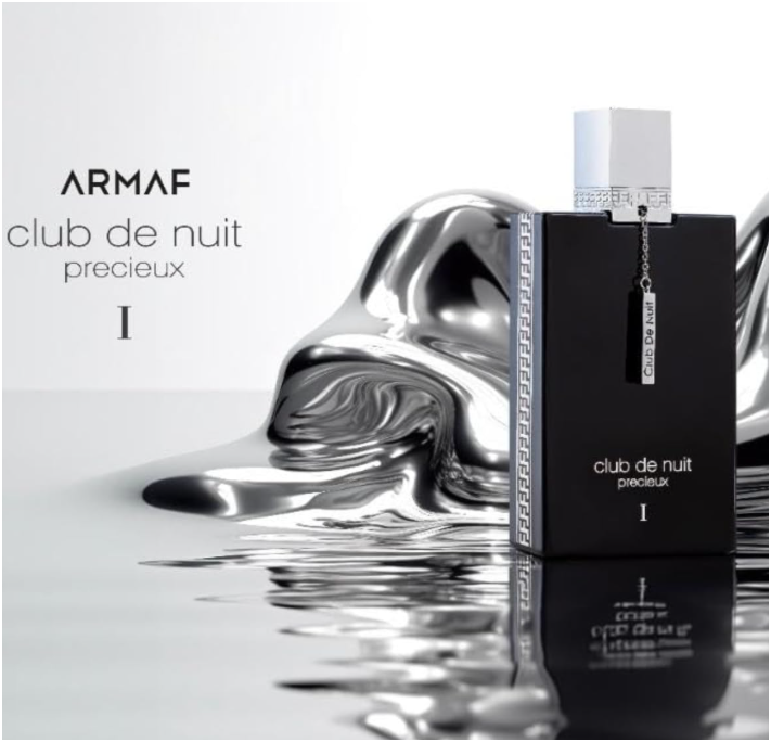 Armaf Club De Nuit Precieux 1 Extrait de Parfum for Men 55ml (1.85 oz) | Woody Fruity Luxury Men's Fragrance | Long Lasting Perfume Spray