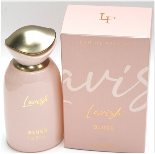 La Fede Lavish Blush Eau de Parfum 100ml | Sweet Floral Fruity Women’s Fragrance | Long Lasting Perfume Spray
