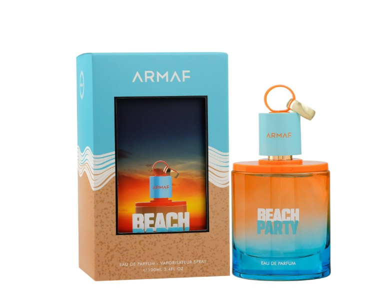 Armaf Beach Party Eau de Parfum 100ml (3.4 oz) | Fresh Aquatic Citrus Men's Fragrance | Long Lasting Perfume Spray