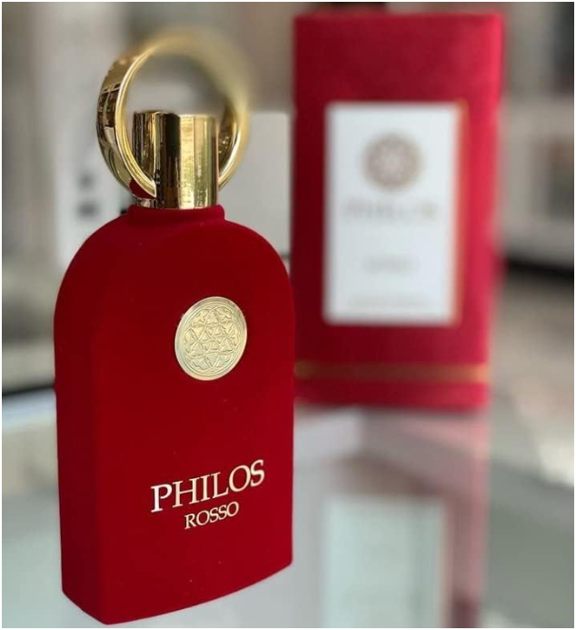Maison Alhambra Philos Rosso Eau de Parfum 100ml (3.4 oz) | Fruity Floral Women's Fragrance | Long Lasting Perfume Spray