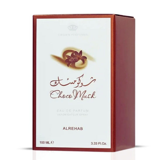 Al-Rehab Choco Musk Eau de Parfum – 100 ml / 3.4 fl oz | Unisex