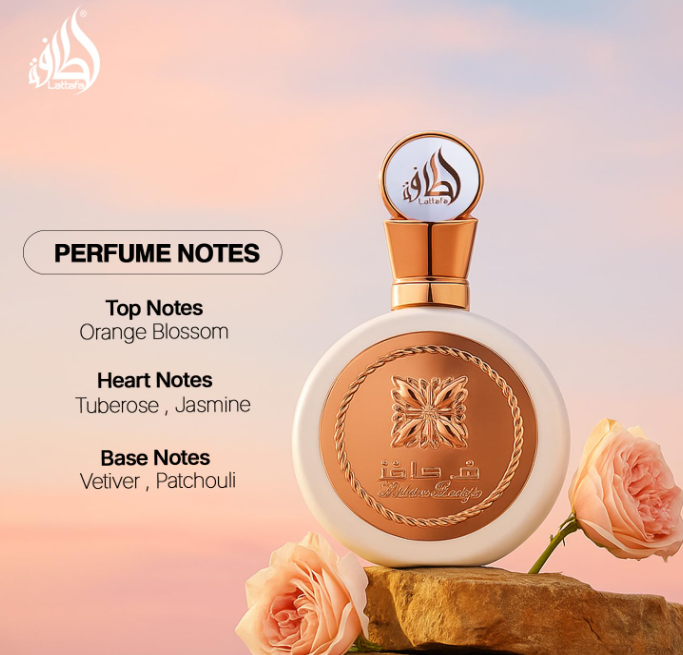 Lattafa Fakhar White & Gold Eau de Parfum Combo – Unisex Duo | 3.4 oz / 100 ml Each | Unisex