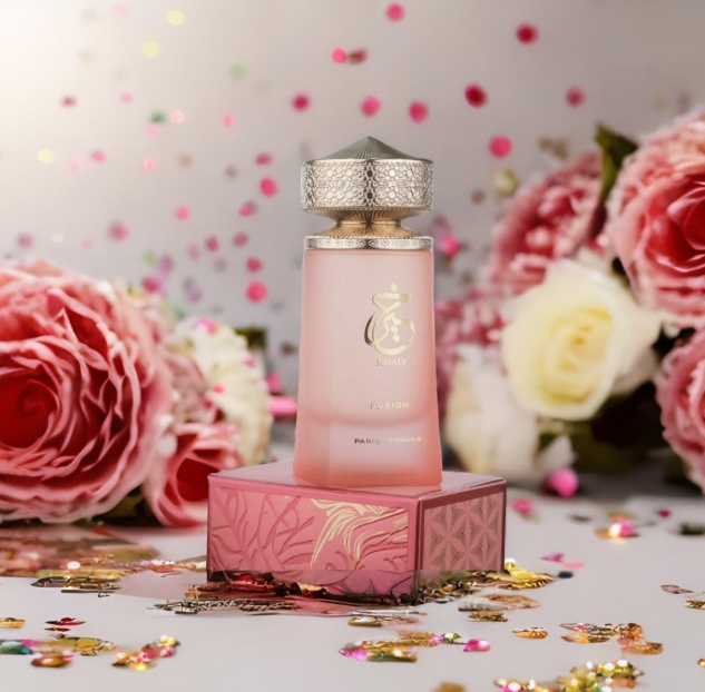 Paris Corner Khair Fusion Lychee Eau de Parfum for Women 3.4 oz / 100ml – Long Lasting Fruity Floral Perfume Spray with Lychee, Blackcurrant & Apple