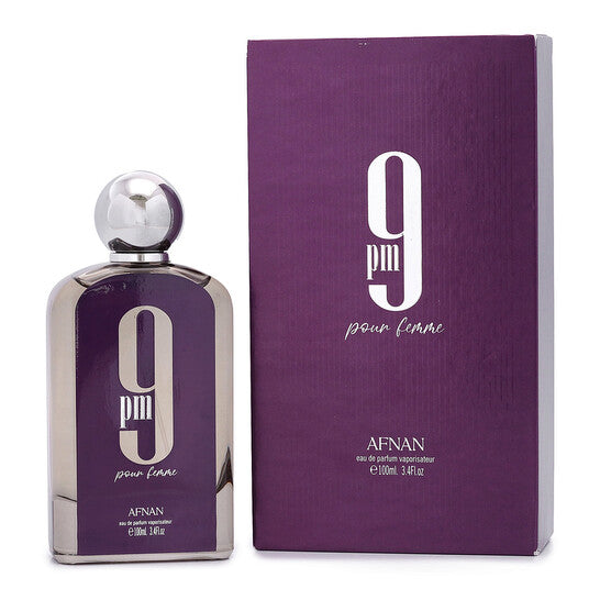 Afnan 9 pm pour femme L 3.4 EDP SPR