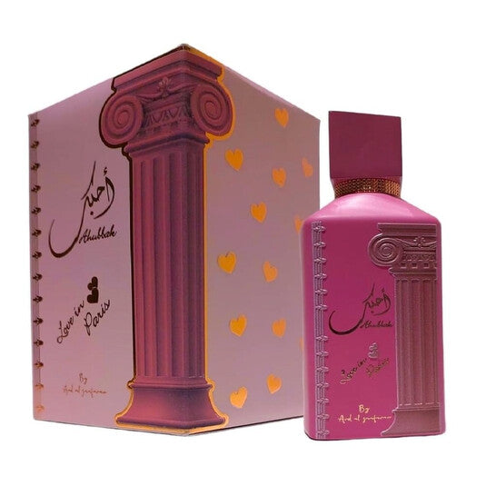 AHUBBAK LOVE IN PARIS 3.4 FL. OZ EDP SPRAY BY ARD AL ZAAFARAN