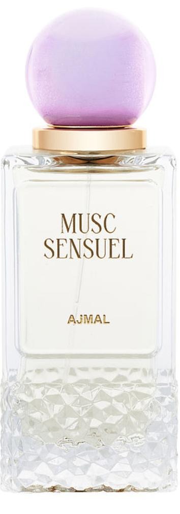 Ajmal Musc Sensuel Eau de Parfum, Unisex Fragrance, Musky Floral Perfume with Soft Powdery, Woody & Warm Accords