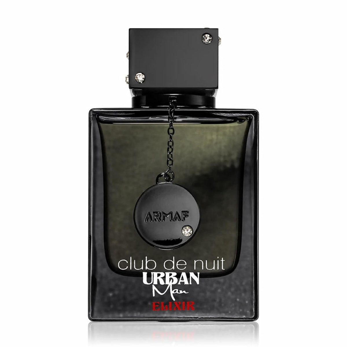Armaf Club De Nuit Urban Man Elixir Eau de Parfum for Men, 105ml (3.6 Fl Oz), Woody Aromatic Fragrance with Grapefruit, Pink Pepper, Saffron, Lavender, Jasmine, Amber, Patchouli & Cedar