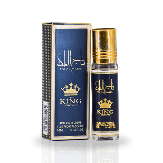 Ard Al Zaafaran Taj Al Malik Roll-On Perfume Oil CPO 10ml x 12 Pack | Long Lasting Arabic Attar Unisex Mini Perfume Oil For Men & Women Travel Size Set