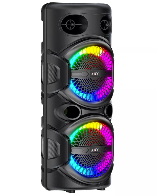 Audiobox Dual 8" Lightweight Party Speaker with Wired Microphone