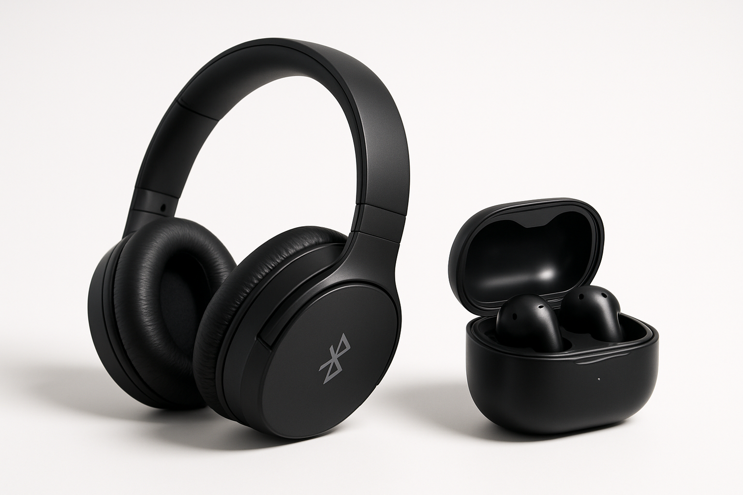 Bluetooth headphones and Ear buds