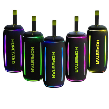 Hopestar 40W Dazzling Box Bluetooth Speaker with 7 LED Light Modes