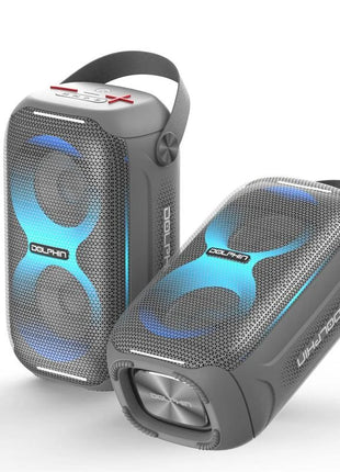 Dolphin 20W Portable Bluetooth Speaker with FM Radio – Party-Ready Sound Anywhere