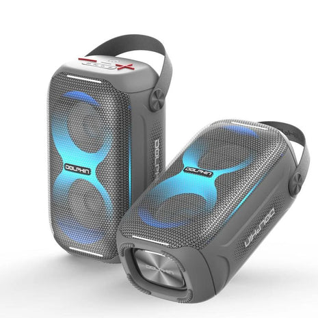 Dolphin 20W Portable Bluetooth Speaker with FM Radio – Party-Ready Sound Anywhere