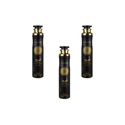 Asad Air Freshener 3 Pack Bundle – Home & Car Fragrance Spray | 10.1 oz / 300 ml Each | Lattafa