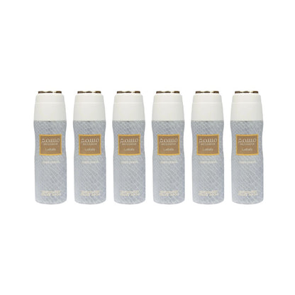 Musamam Body Deodorant 6 Pack Combo – 200 ml Each | Lattafa