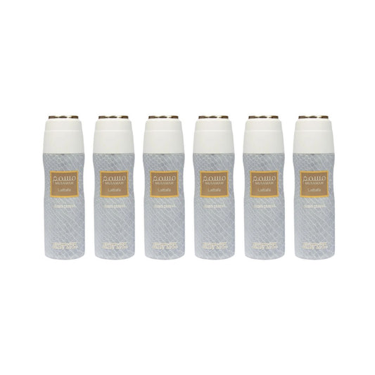 Musamam Body Deodorant 6 Pack Combo – 200 ml Each | Lattafa