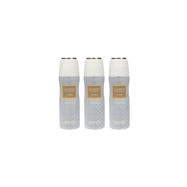 Musamam Body Deodorant 3 Pack Bundle – 200 ml Each | Lattafa