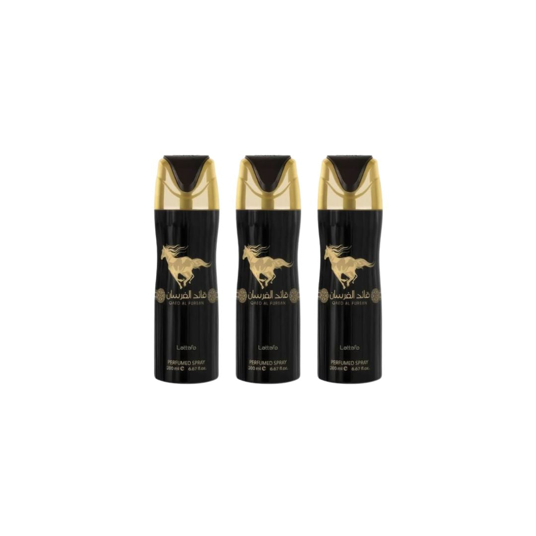 Qaed Al Fursan Body Deodorant 6 Pack Bundle – 200 ml Each | Lattafa