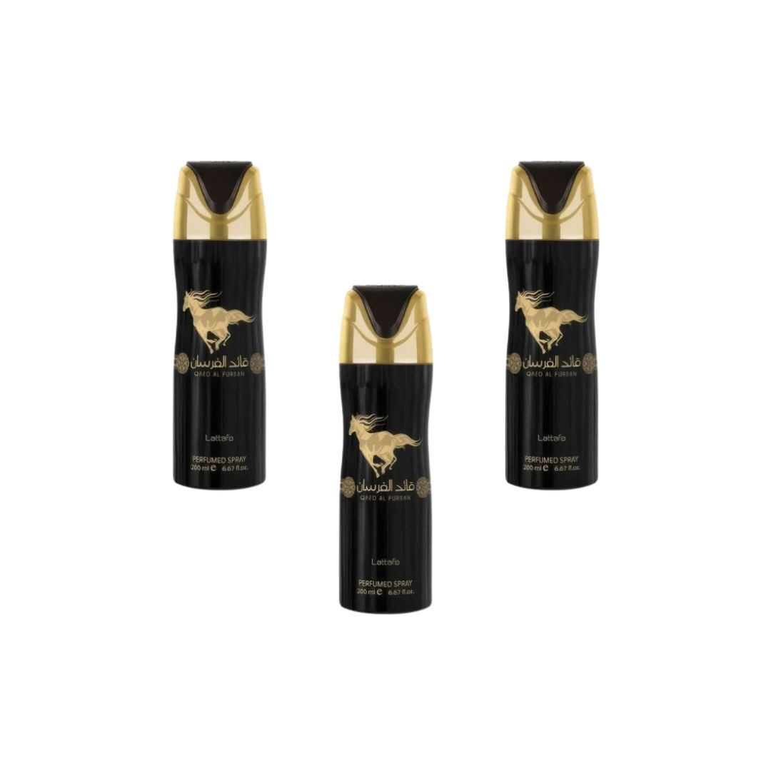 Qaed Al Fursan Body Deodorant 6 Pack Bundle – 200 ml Each | Lattafa