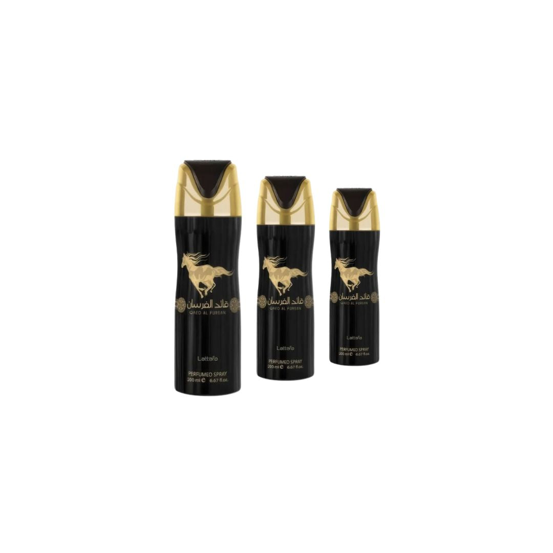 Qaed Al Fursan Body Deodorant 6 Pack Bundle – 200 ml Each | Lattafa