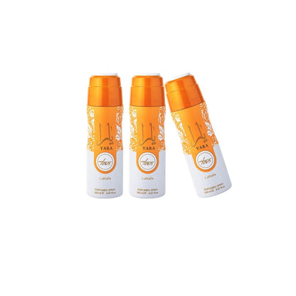 Yara Tous Body Spray 3 Pack Bundle – 200 ml Each | Lattafa