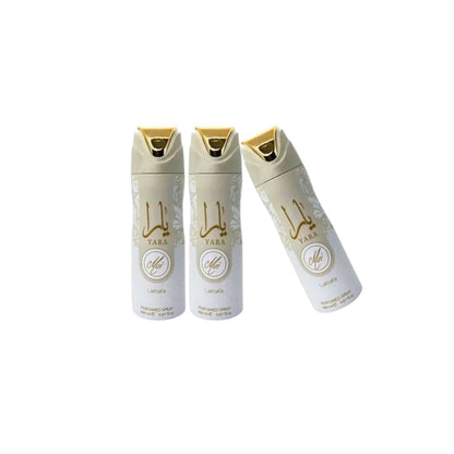 Yara Moi Body Spray 3 Pack Bundle – 200 ml Each | Lattafa