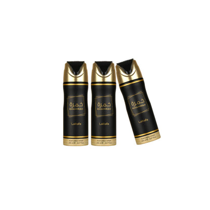 Khamrah Body Spray 6 Pack Bundle – 200 ml Each | Lattafa