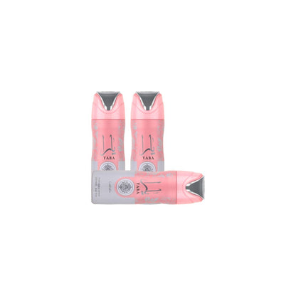 Yara Body Spray 6 Pack Bundle – 200 ml Each | Lattafa