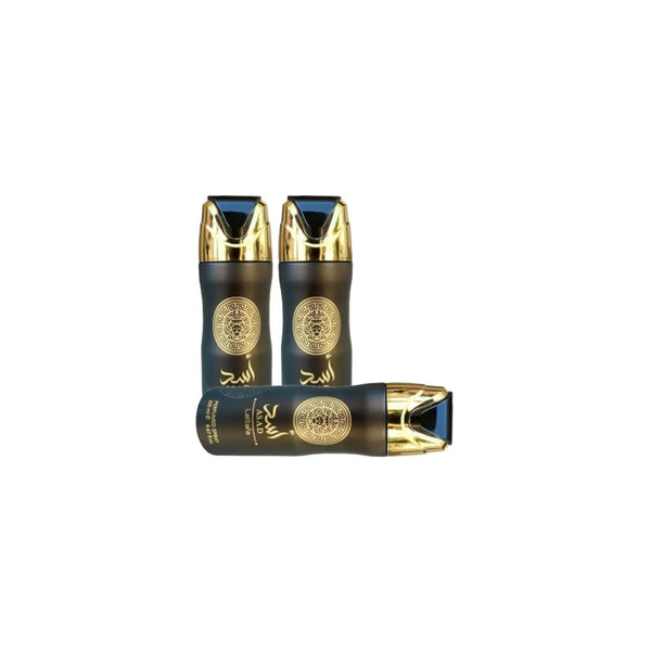 Asad Body Deodorant 3 Pack Bundle – 200 ml Each | Lattafa