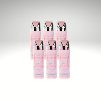 Fakhar Hayati Florence Body Spray 6 Pack Bundle – 200 ml Each | Lattafa